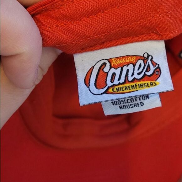 Cane's Crew Unisex Red Training Manager Baseball Hat OS - Picture 6 of 7